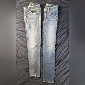 American Eagle straight leg Jeans Lot